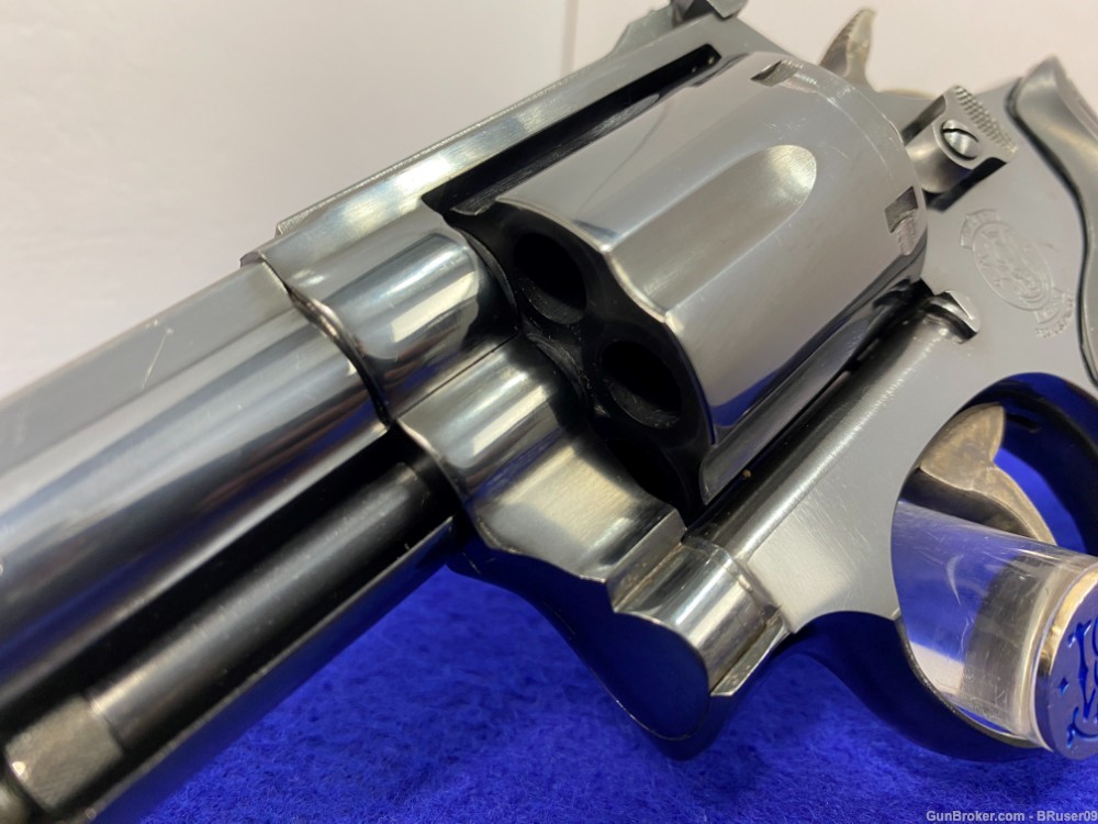 Smith Wesson 586 .357 Mag Blue 4" *HIGHLY COLLECTIBLE NO-DASH MODEL* -img-7