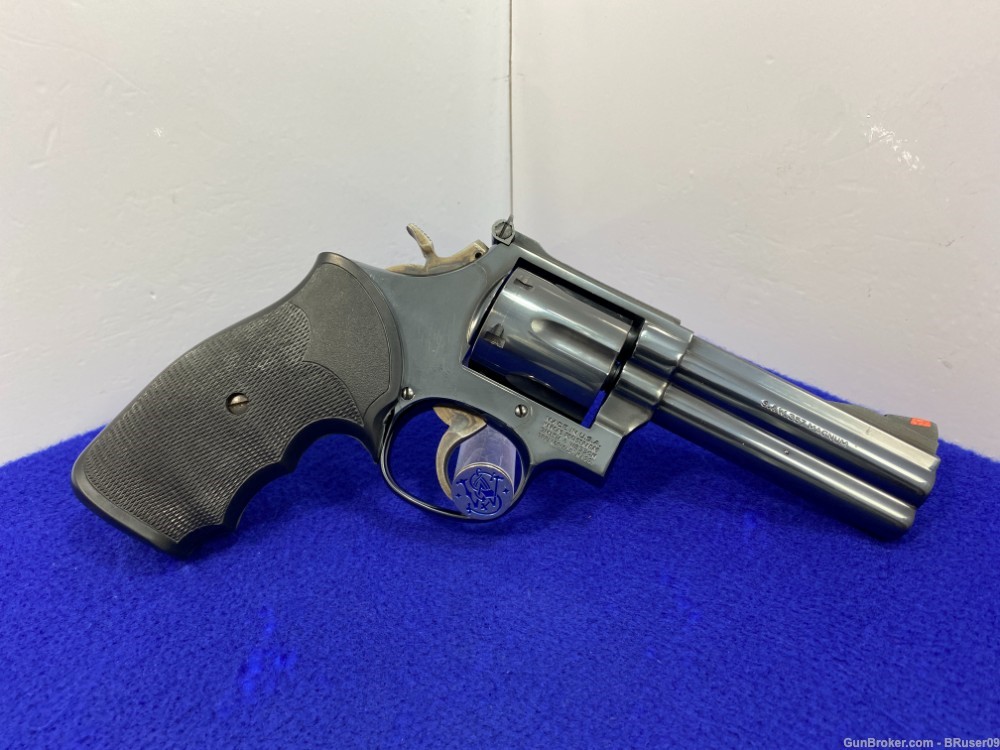 Smith Wesson 586 .357 Mag Blue 4" *HIGHLY COLLECTIBLE NO-DASH MODEL* -img-17