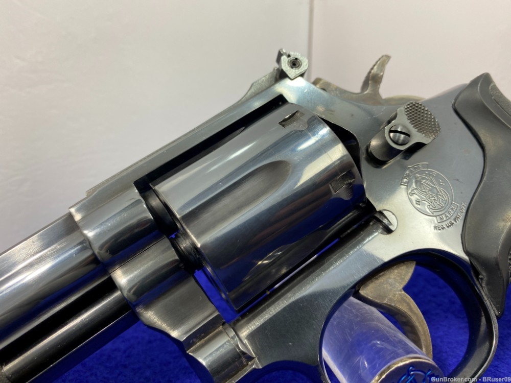 Smith Wesson 586 .357 Mag Blue 4" *HIGHLY COLLECTIBLE NO-DASH MODEL* -img-11