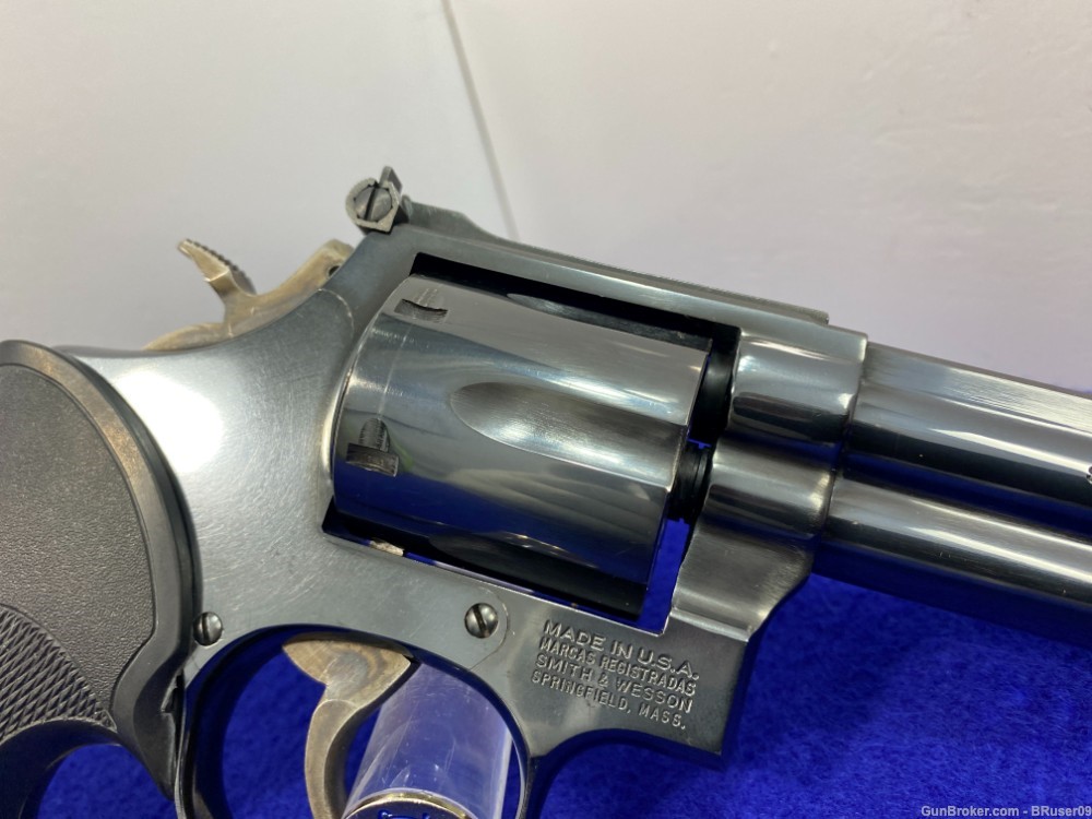 Smith Wesson 586 .357 Mag Blue 4" *HIGHLY COLLECTIBLE NO-DASH MODEL* -img-26