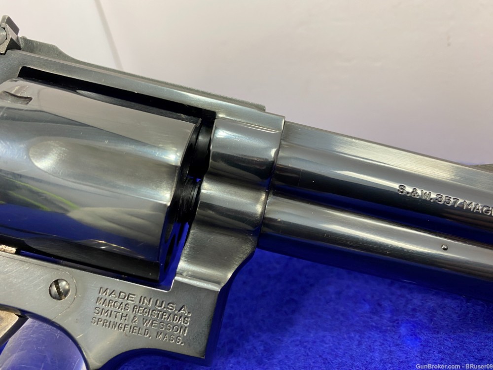 Smith Wesson 586 .357 Mag Blue 4" *HIGHLY COLLECTIBLE NO-DASH MODEL* -img-23