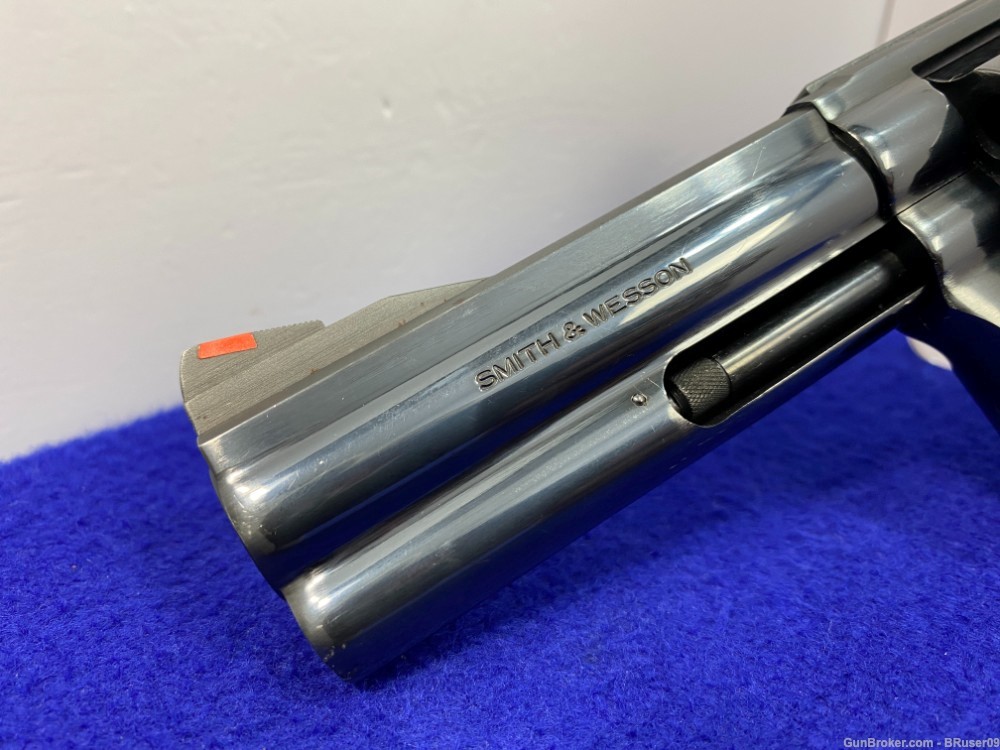 Smith Wesson 586 .357 Mag Blue 4" *HIGHLY COLLECTIBLE NO-DASH MODEL* -img-13