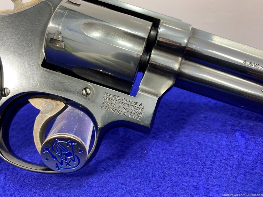 Smith Wesson 586 .357 Mag Blue 4" *HIGHLY COLLECTIBLE NO-DASH MODEL* -img-22