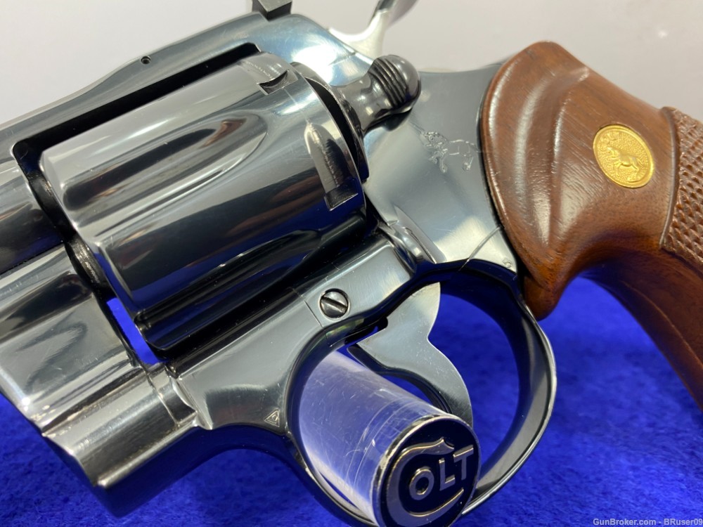 1985 Vintage Colt Python .357mag Blue -PHENOMENAL SNAKE- Jaw Dropping Colt-img-5