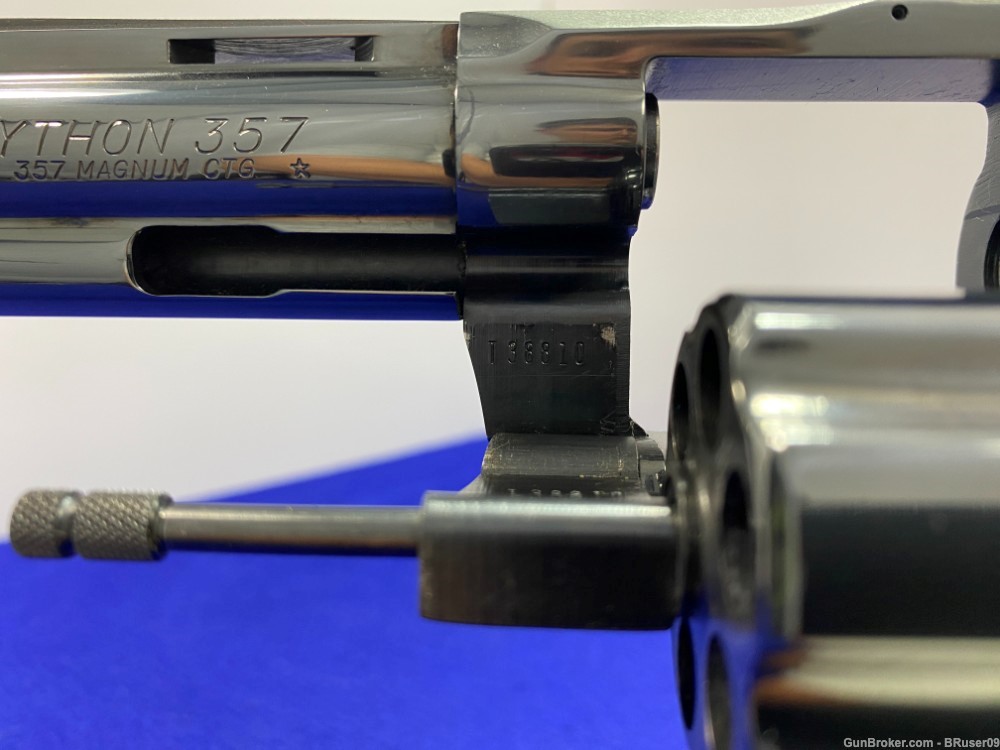 1985 Vintage Colt Python .357mag Blue -PHENOMENAL SNAKE- Jaw Dropping Colt-img-35