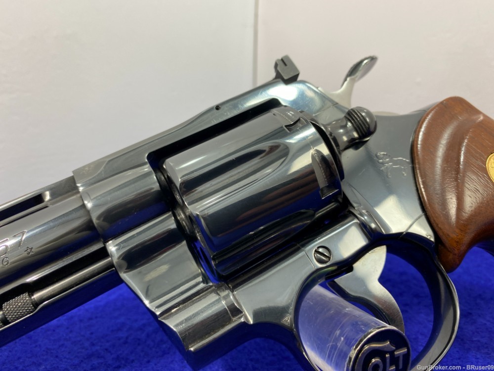 1985 Vintage Colt Python .357mag Blue -PHENOMENAL SNAKE- Jaw Dropping Colt-img-11