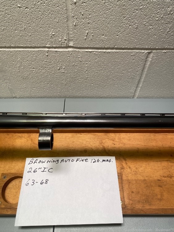 Belgium Browning Auto Five Barrel 12 magnum fixed IC choke 28"-img-3