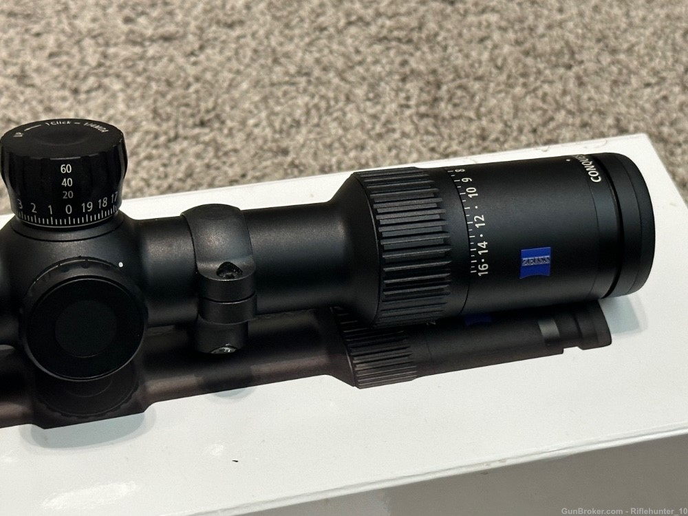 Carl Zeiss Conquest V4 4-16x44Mm 30mm tube 94 reticle ZMOA-2 1/4” click-img-1