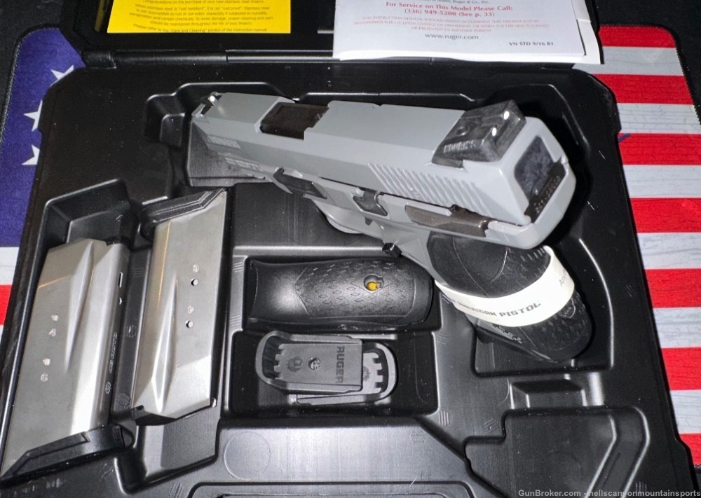 Exceptional Elite Ruger American Compact 45 Auto Box 3 Mags & Papers -img-4