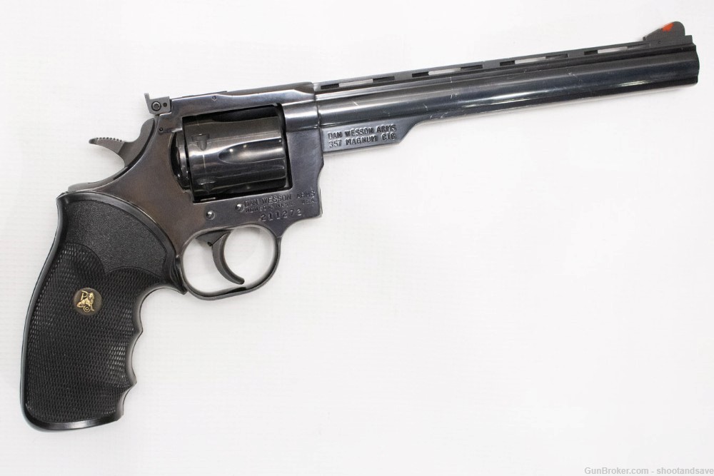 Dan Wesson .357 Magnum Revolver with 8” Barrel and Pachmayr Grips-img-0