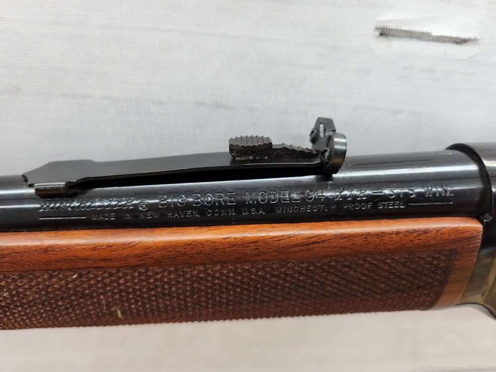 minty winchester 94 xtr big bore 375 win 20" looks unfired beautiful-img-8