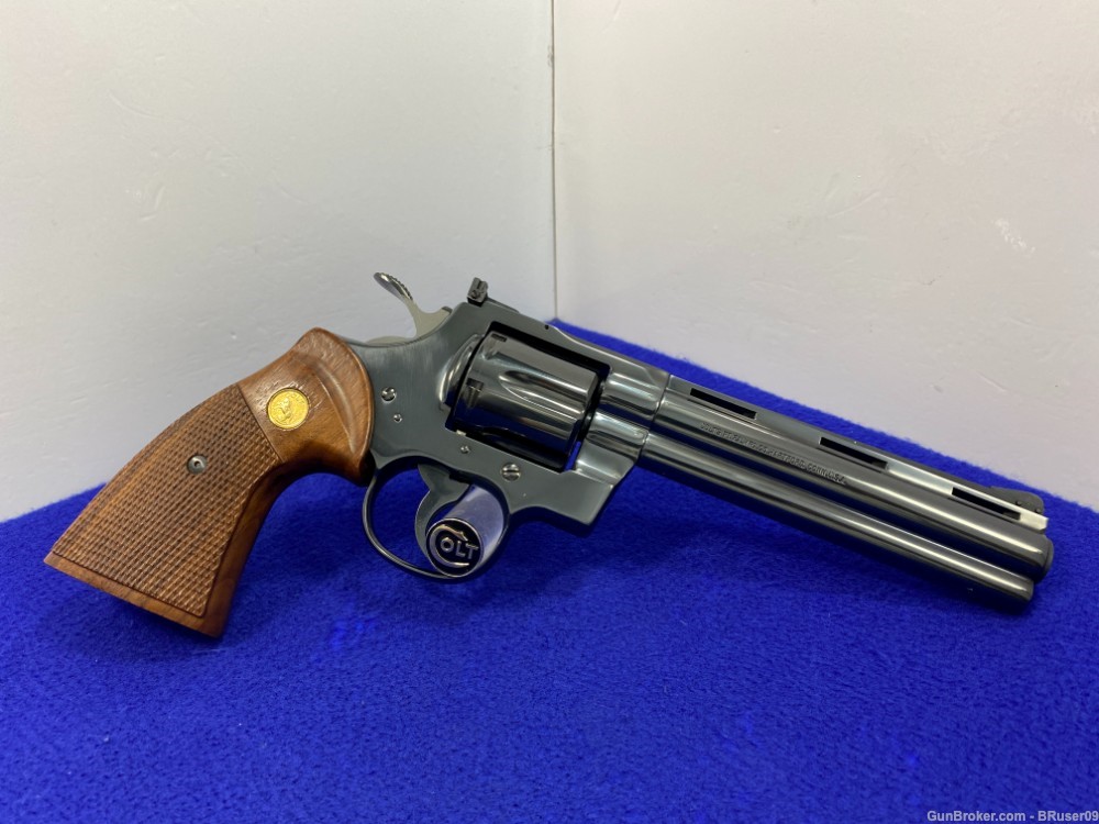 Vintage Colt Python .357 Mag Blue 6" -FAMOUS SNAKE SERIES- Iconic Colt-img-20