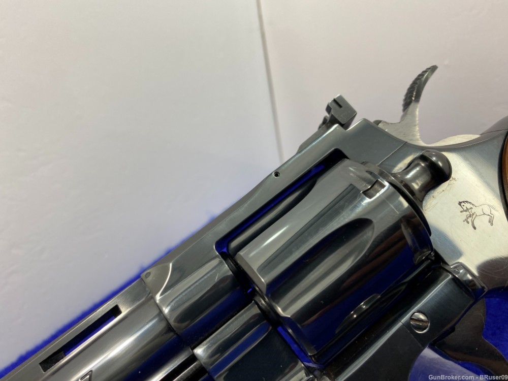 Vintage Colt Python .357 Mag Blue 6" -FAMOUS SNAKE SERIES- Iconic Colt-img-11