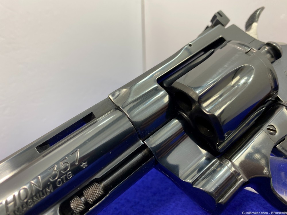 Vintage Colt Python .357 Mag Blue 6" -FAMOUS SNAKE SERIES- Iconic Colt-img-10
