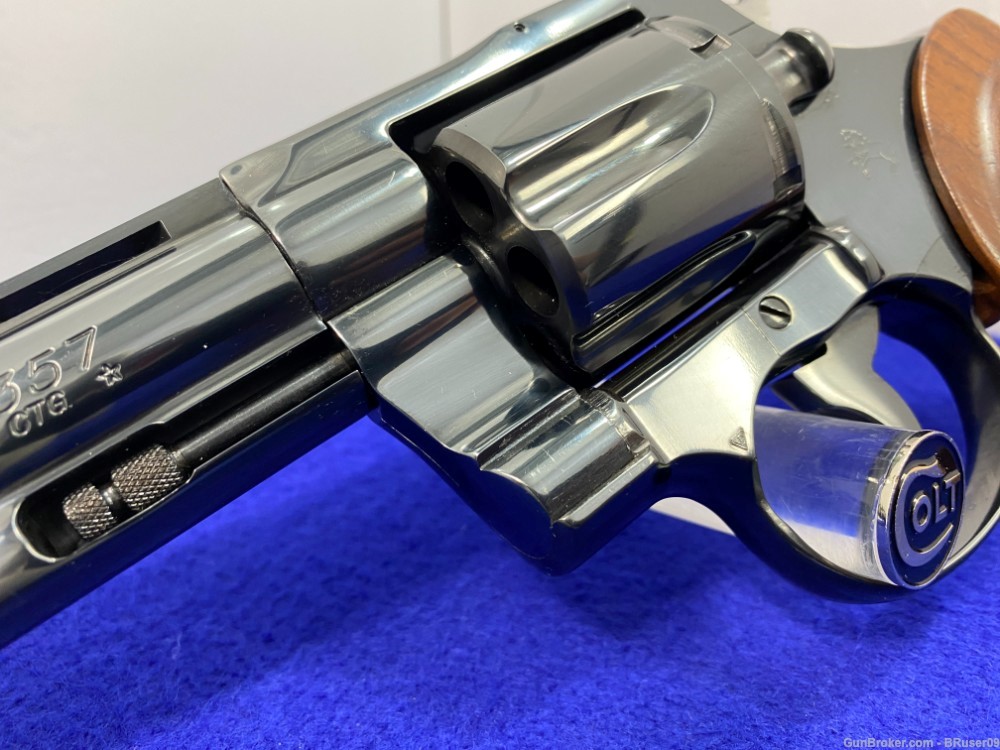 Vintage Colt Python .357 Mag Blue 6" -FAMOUS SNAKE SERIES- Iconic Colt-img-9