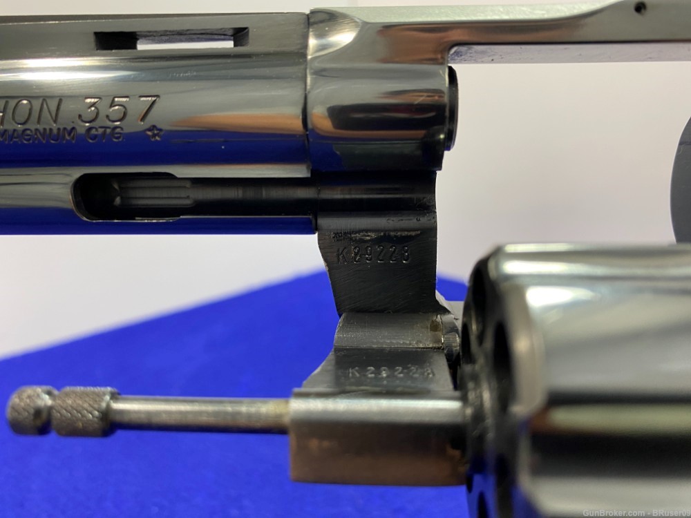 Vintage Colt Python .357 Mag Blue 6" -FAMOUS SNAKE SERIES- Iconic Colt-img-37
