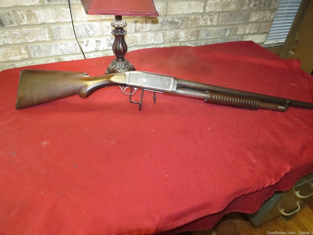 Vintage Remington Model 10 Shotgun, 12 Gauge, Pump, Nice Project Gun-img-2
