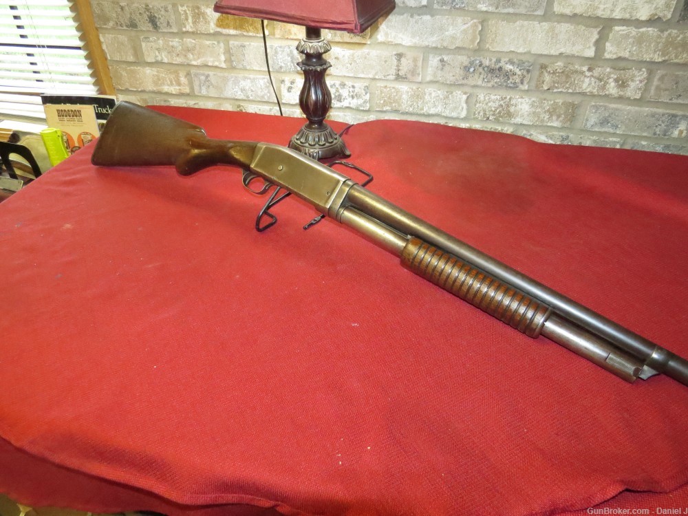Vintage Remington Model 10 Shotgun, 12 Gauge, Pump, Nice Project Gun-img-0