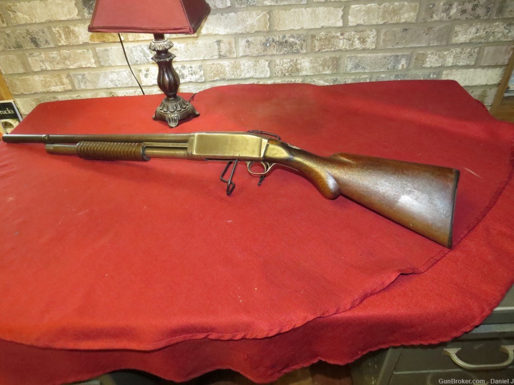 Vintage Remington Model 10 Shotgun, 12 Gauge, Pump, Nice Project Gun-img-9