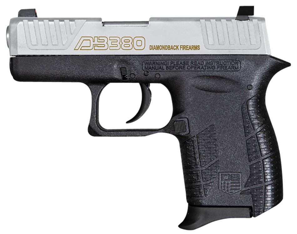 Diamondback DB380 Gen4 380 ACP Pistol 2 Nickel Boron/Black DB0100E022-img-0