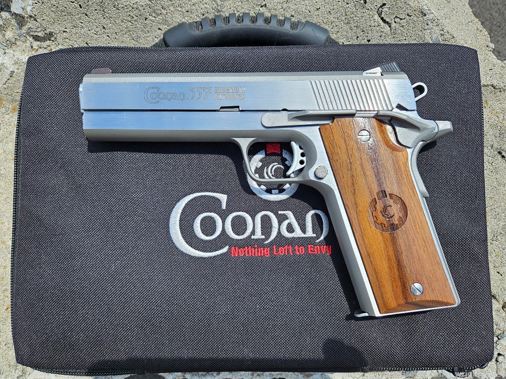 RARE Coonan 357 Magnum Automatic Pistol-img-0