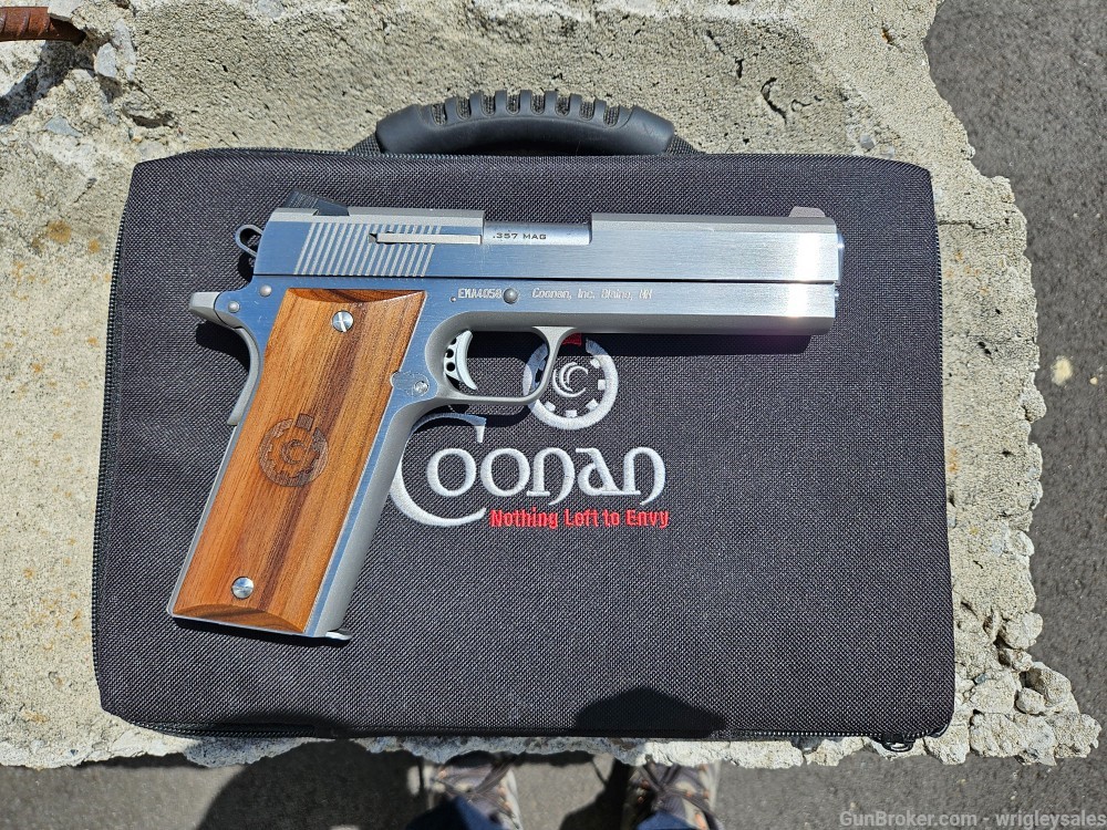 RARE Coonan 357 Magnum Automatic Pistol-img-10