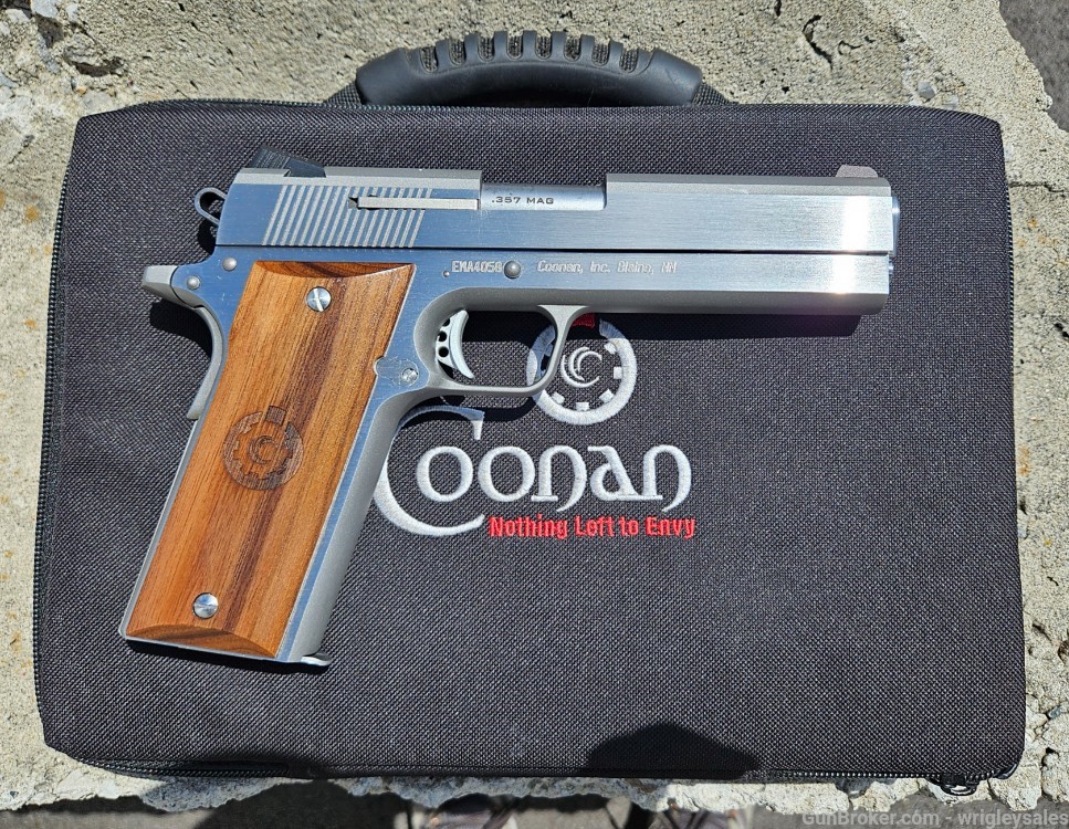 RARE Coonan 357 Magnum Automatic Pistol-img-11