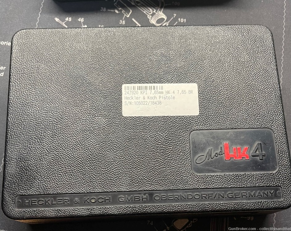 Heckler & Koch HK4 Original Box & Manual Very Clean-img-8