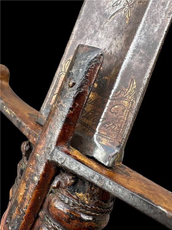 Napoleonic Triple etched Antique Vintage Sword RARE Napoleon French dagger -img-19