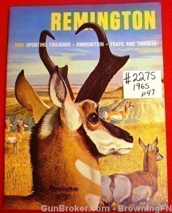 Orig Remington Catalog 1965 Model 700 1100-img-0