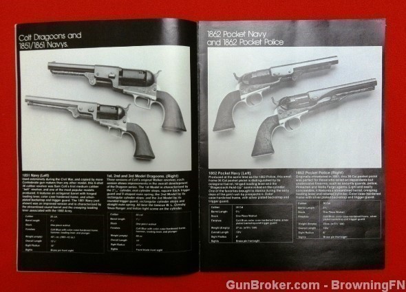 Orig Colt 1981 Catalog Model Python, 8" Python-img-1