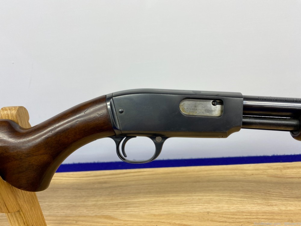 1937 Winchester 61 .22LR Blue 24" *VINTAGE SLIDE ACTION RIMFIRE RIFLE*-img-5