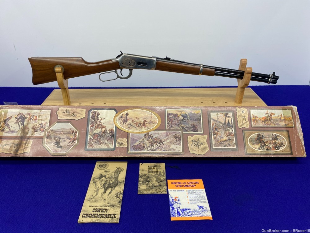 1970 Winchester 94 .30-30 Blue 20" *ICONIC COWBOY COMMEMORATIVE CARBINE*-img-0