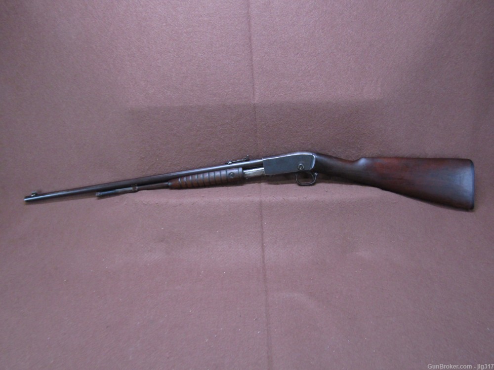 Remington Model 12A 22 S/L/LR Pump Action Rifle Tubular Magazine-img-7