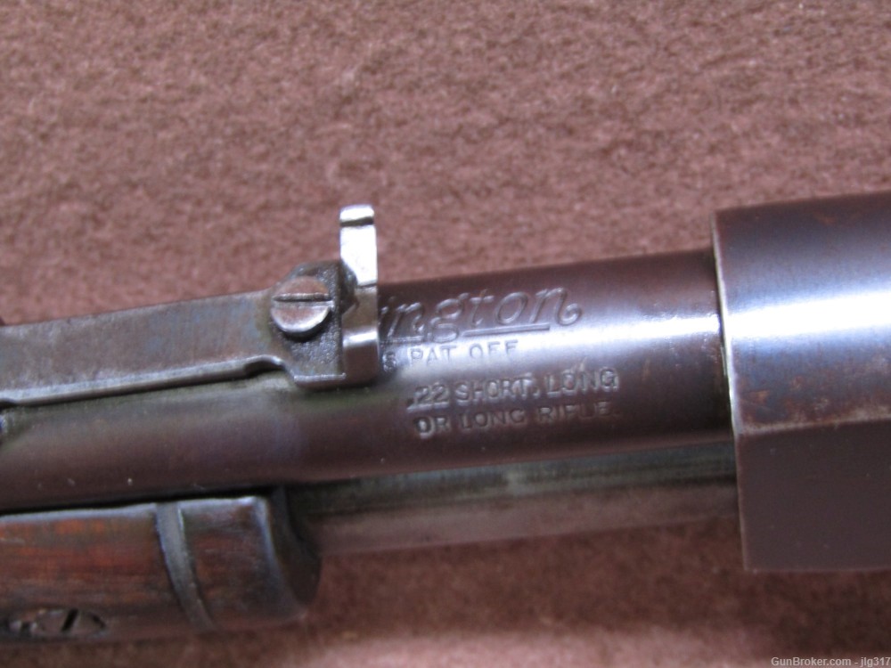 Remington Model 12A 22 S/L/LR Pump Action Rifle Tubular Magazine-img-12