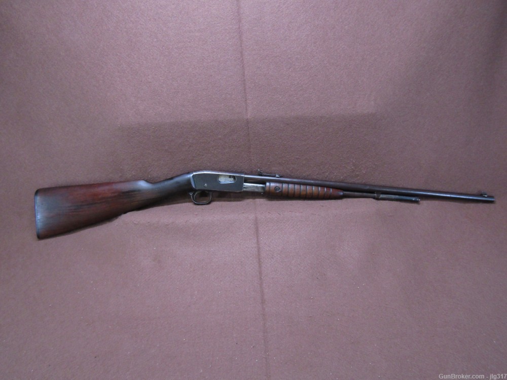 Remington Model 12A 22 S/L/LR Pump Action Rifle Tubular Magazine-img-0