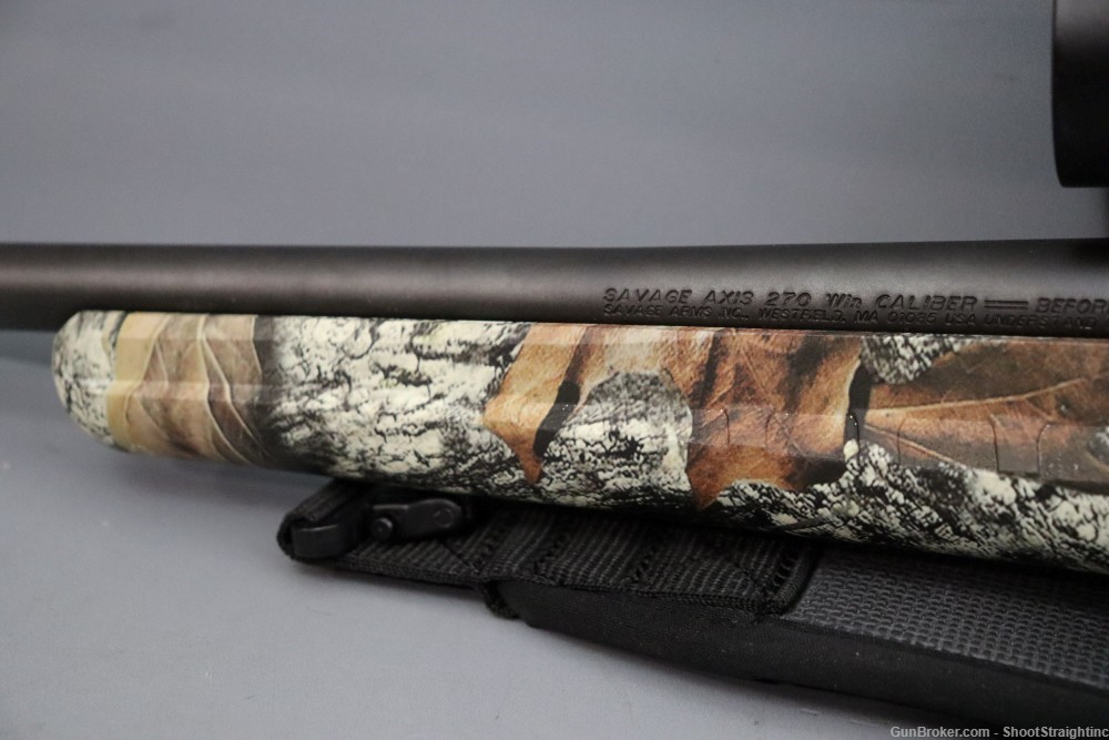 Savage Axis 22" (Mossy Oak) .270 Win w/Scope -img-11