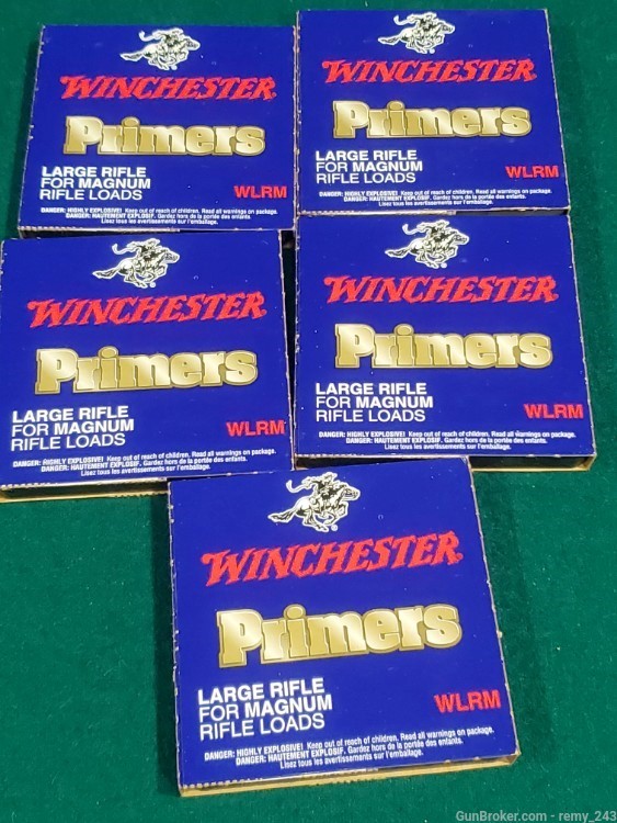 Winchester Large Rifle Magnum primers 500ct-img-0