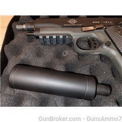 Gsg 1911 22 w/ faux silencer Germany new in box-img-0