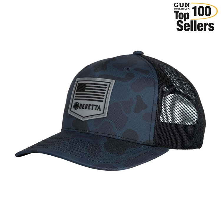 BERETTA PM Trucker Blue Duck Camo Cap (BC043T1675085Z)-img-0