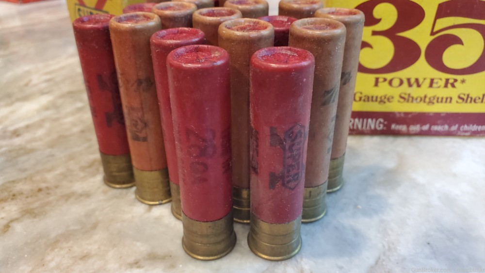 Western Super X and Browning 28 Gauge vintage shotshells - 43 shells-img-11