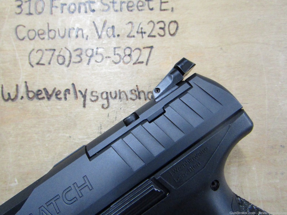 Walther PPQ Q5 Match 9mm Semi Auto Pistol Optic Ready  5" Barrel -img-5