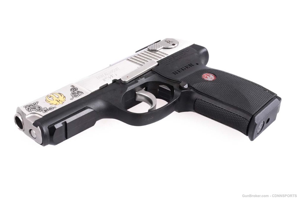 Ruger TALO Engraved Prototype Stainless KP345 .45ACP NEW with Signed COA-img-2