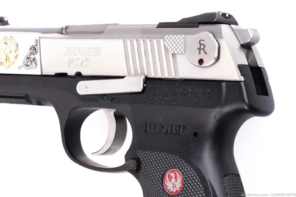 Ruger TALO Engraved Prototype Stainless KP345 .45ACP NEW with Signed COA-img-4