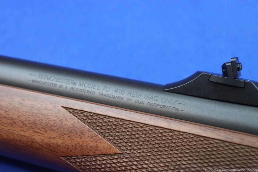 Winchester Model 70 SAFARI EXPRESS Rifle 416 REM MAG 24" 416REM BA Deluxe -img-17