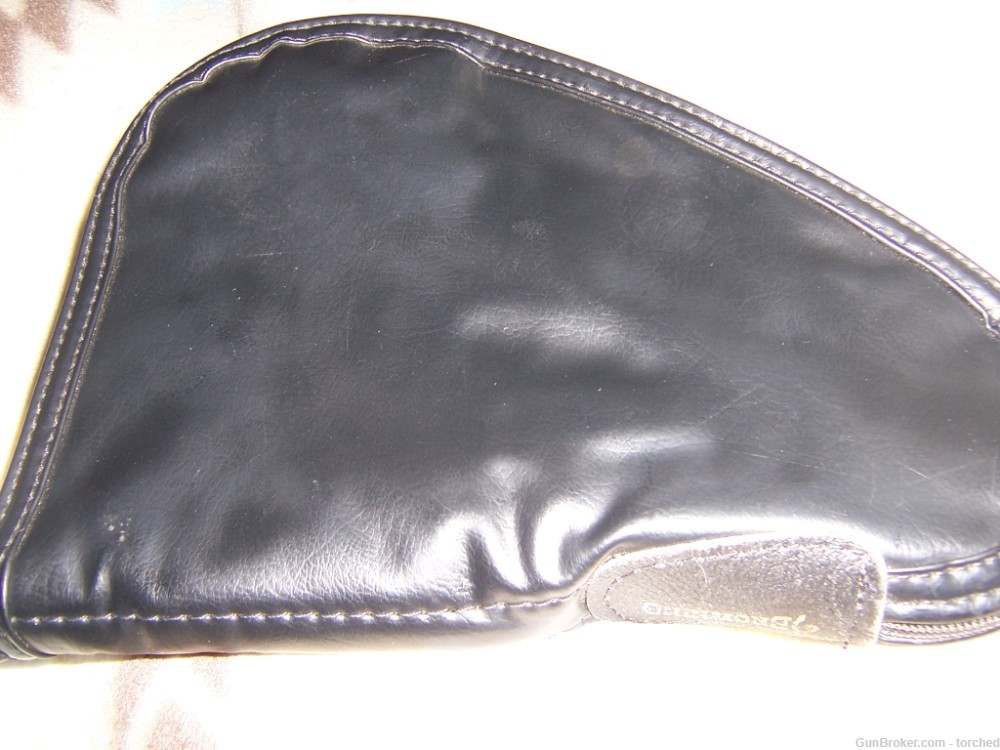 Vintage Browning Pistol pouch, Pistol Rug.-img-2