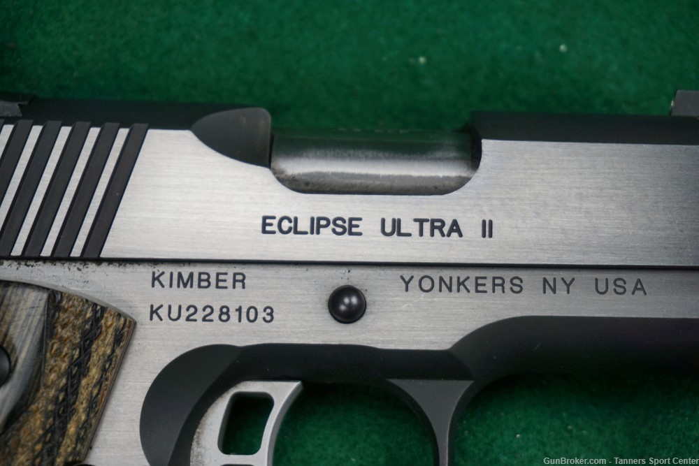 Kimber Eclipse Ultra II 1911 Officer's 45 45acp 3" No Reserve 1¢ Start-img-15