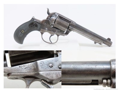 1890 mfg. Antique COLT Model 1877 “LIGHTNING” .38 DA Revolver DOC HOLLIDAY 