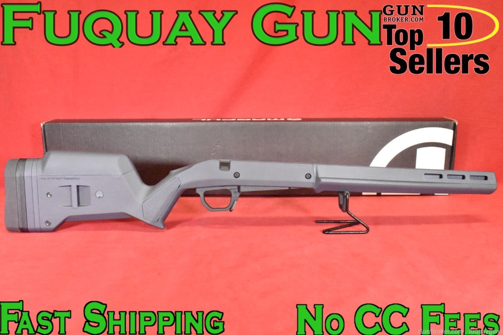 Magpul Hunter Stock For Ruger American Stock Stealth Gray-img-0