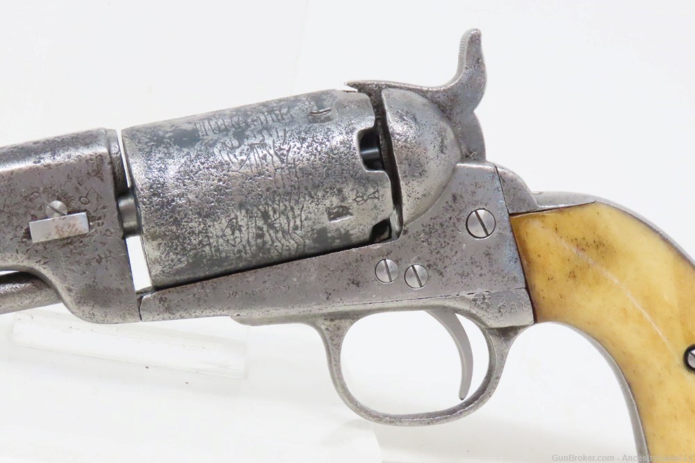 TURKISH Antique Period Copy of a COLT POCKET Revolver .35 Percussion-img-21